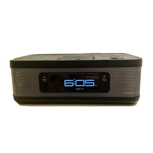 Memorex MI4703PBLK iPhones And iPod Dock Radio Alarm Clock Tested & Working - 第 1/8 張圖片