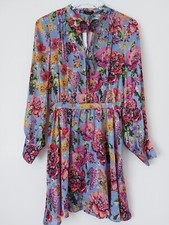 Zara Floral Print Dress Size S