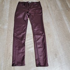 Jordache Girls Coated Rose Skinny Fashion Jeans Pants Size 18