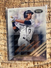 2018 Topps Tier 1 Break Out Auto Bronze Ink 08/25 Raimel Tapia Rockies