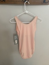 NEW Women s Capezio tank leotard Ballet Pink size small