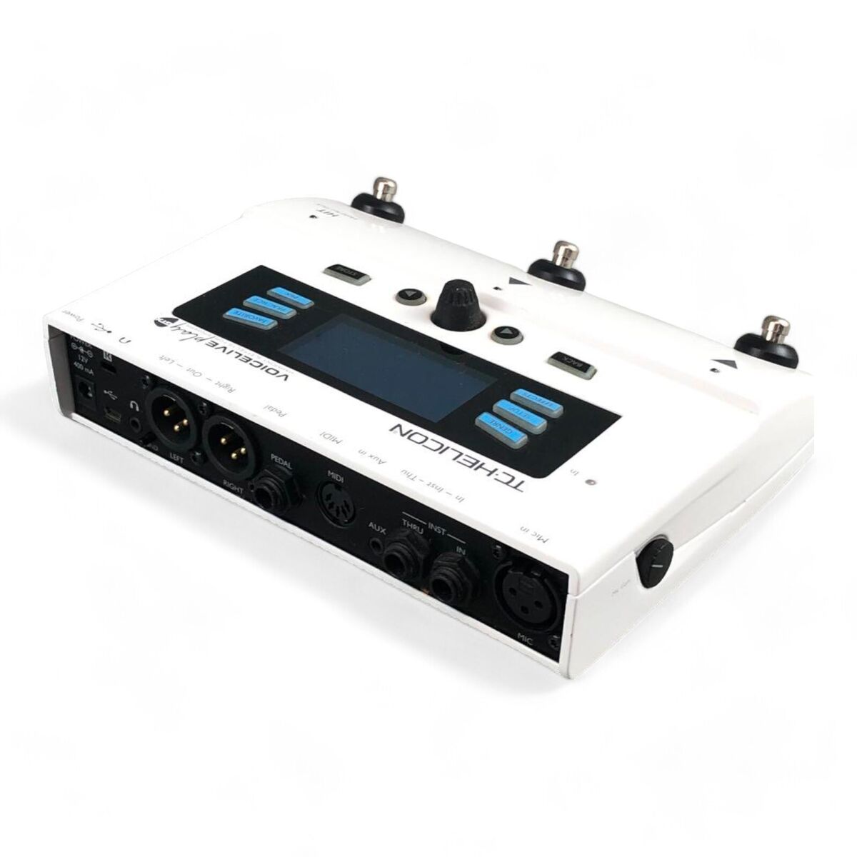 TC-Helicon VoiceLive Play GTX White Vocal Guitar Effect TC-Helicon VoiceLive Play GTX White Vocal Guitar Effect