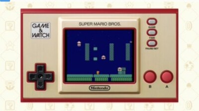 Nintendo Game and Watch Super Mario Bros Electronic Handheld