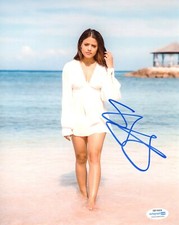 Sarah Jeffrey Charmed Sexy Autographed Signed 8x10 Photo ACOA