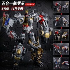 New BPF Volcanicus Dinobot 5 In 1 Power of the Primes Action Figure 13" Toys