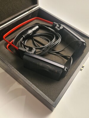 AKG K1000 有線ヘッドホン 黒箱 Akg K1000 Black Headphones - LUXURY hi-fi Very Rare K-1000 +