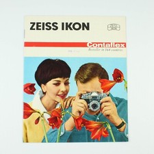 Zeiss Ikon - Contaflex - Camera Brochure Booklet - Vintage