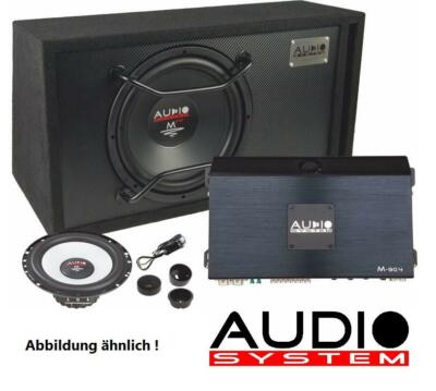 Audio System M SERIES EVO Set M100 EVO: Amplifier + Subwoofer 12'' + Speaker