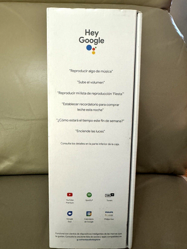 Altavoz Bluetooth GOOGLE Nest Audio-GA01420-MX Español Idioma Predeterminado Tiza - Imagen 2 de 9