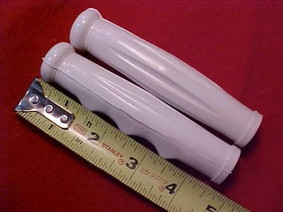 Vintage White tricycle grips 3//4/" id 3 1//2/" long colson amf elgin huffy nos