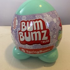 BumBumz SpringBumz Surprise 7.5" Easter Plush 2025 Green Egg Spring Bum Bumz NEW