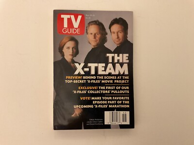 TV Guide - Nov 15, 1997 - The X-Team - Gillian Anderson, Chris Carter, David Duc