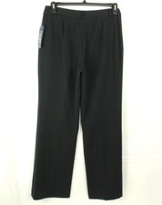 Chaps Women's Black Stretch Dress Pants Size 8 Retail $59