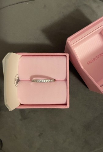 SWAROVSKI RING Size 52 SZ L 1/2 - With Certificate & GIFT BOX - BNIB BRAND NEW - Picture 10 of 14