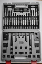 58pc. Clamping Kit for MIlling / Drilling  - 12mm T-Slots - 10mm Studs