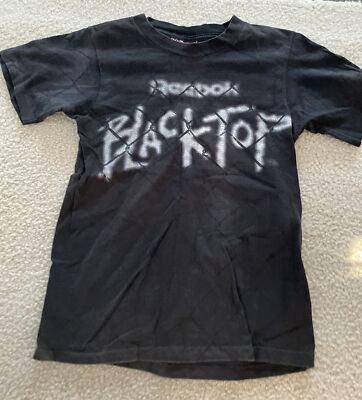 Vintage Reebok BlackTop BattleGround T Shirt Tie Dyed Size Small 