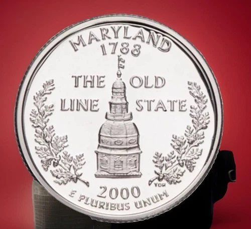 2000-S Maryland Gem Silver Proof State Quarter Stunning Coin FAST SHIPPING TODAY