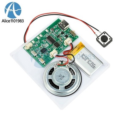   Recording Playback Module Greeting card Movement Module 8MB Capacity Type-C #z