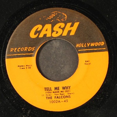 FALCONS: tell me why / i miss you darling CASH 7'' Single 45 RPM