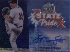 2021 Leaf Metal Draft State Pride Autographs#SP-SS1 Spencer Strider