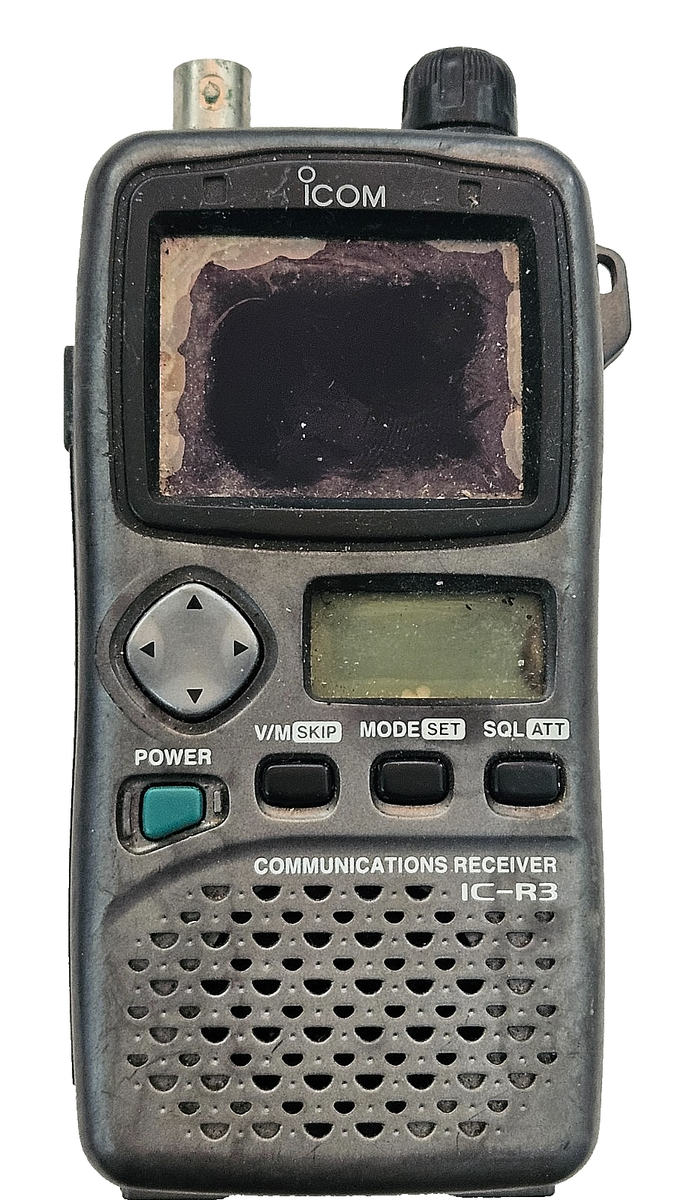 iCOM IC-R3 コミュニケーション受信機 Icom IC-R3 Communications Receiver Scanner Handheld TV Radio