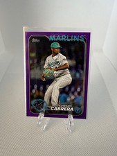 2024 Topps Series 2 - Edward Cabrera #465 Purple
