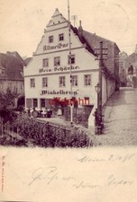 GERMANY. MEISSEN 2 - 10 1898 MEIN - SCHANKE: MINKELKRUG. Barrel - 1893 Schieler