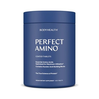 BodyHealth Perfect Amino (Coated), 600 Tablets, NEW, Free Shipping