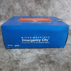 Micro Machines Emergency City Set Galoob 1994 #64844 - Open Box Loose Stickers