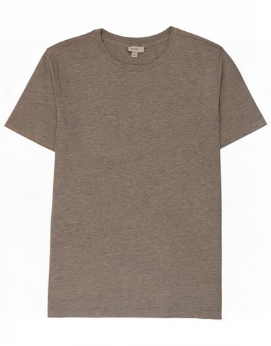 Reiss, Reiss Mens T-Shirt Top Medium Grey Flecked Cotton GQ92