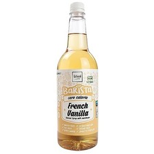 Skinny Food Co French Vanilla Coffee Syrup - Sugar Free 1L - Zero Calorie Coffee