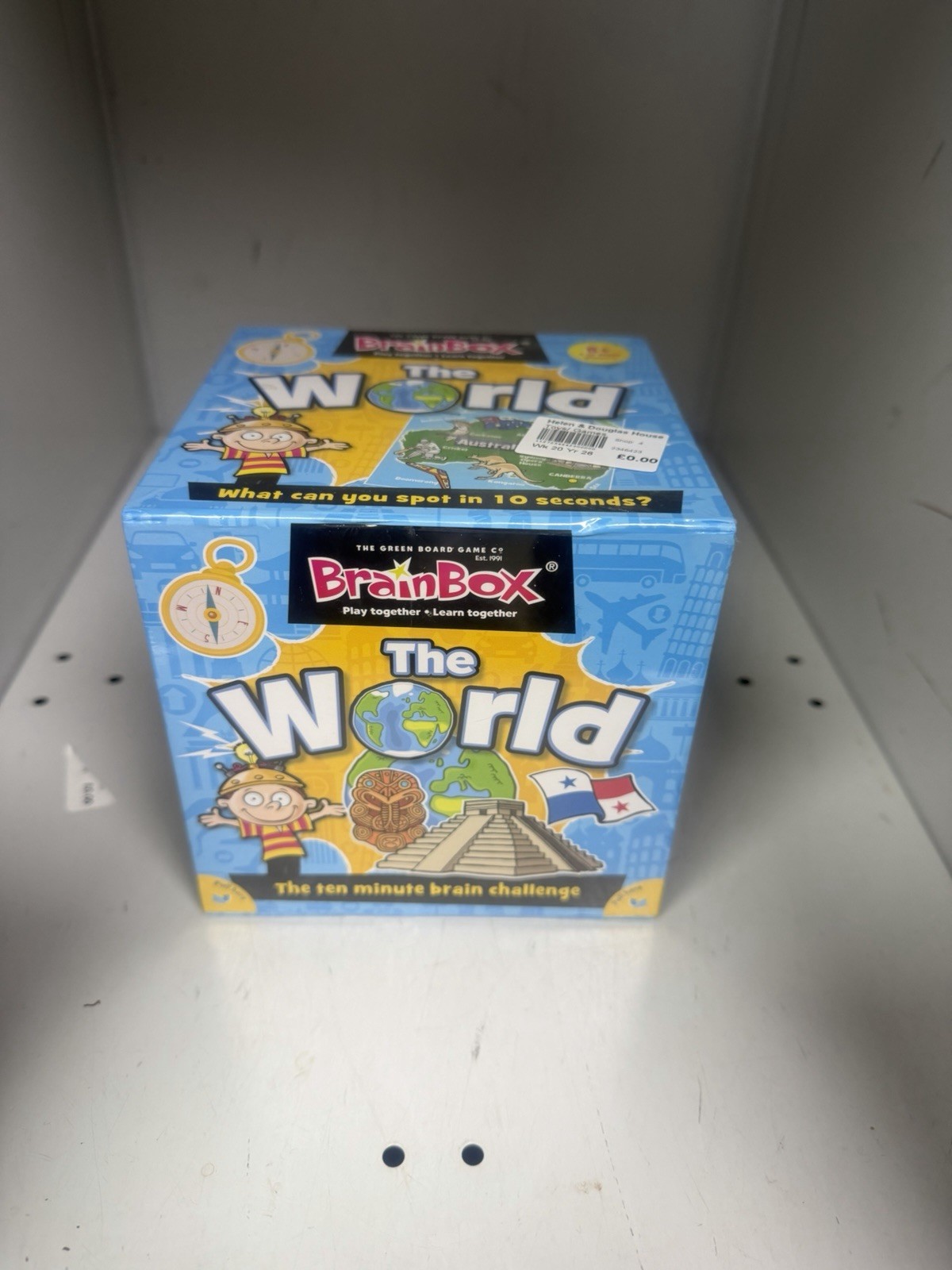 BrainBox The World Memory Game Trivia - NEW
