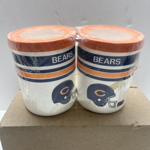 2-Vintage Southwest Foam Molding Chicago Bears Koozies - Picture 4 of 8