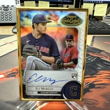 2022 Topps Gold Label Framed Autograph #FA-EM Eli Morgan Rookie Auto Guardians
