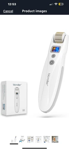 Bio Roller G5 Rechargeable Derma Roller with LED and EMS
