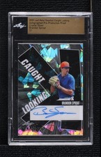 2025 Leaf Metal Caught Looking 1/1 Brandon Sproat #CL-BS2 Auto 13u1