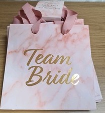 Team Bride Party Bags Pink Wedding Gift Bag Hen Night