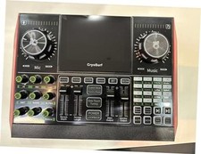 Podcast Equipment Bundle Audio Mixer,All-in-One Sound Board for Live