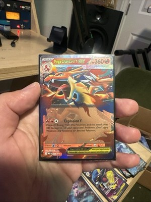 Pokémon TCG Mega Charizard Y EX Full Art Holo Promo 030 Stage 2 Flame 360 HP