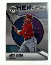 2022 Panini Mosaic #MM-4 Joey Votto Men of Mastery Cincinnati Reds Baseball