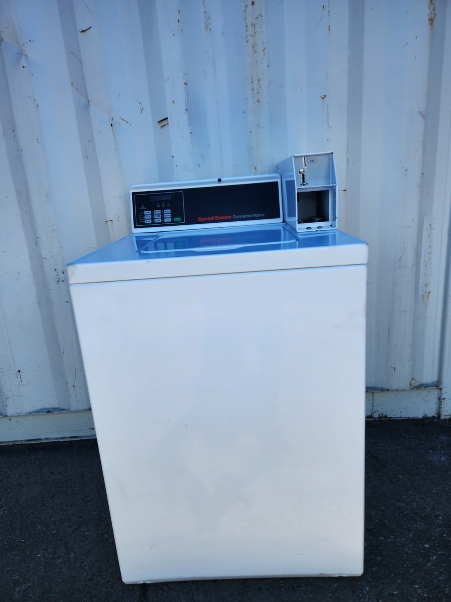 SPEED QUEEN COIN-OP TOP LOAD WASHER MODEL SWNNC2SP115TW01 SN
