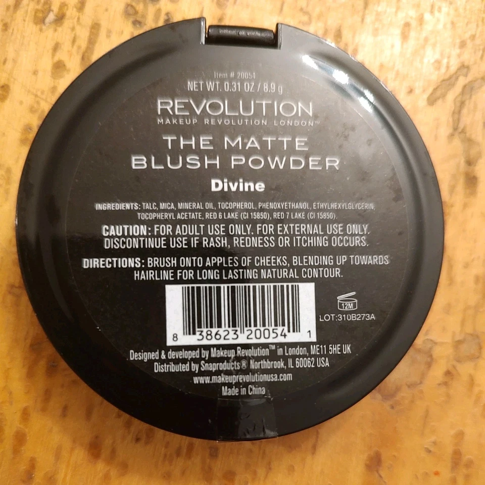 Revolution the Matte Blush Powder Divine, 0.31 oz - Image 2 of 2