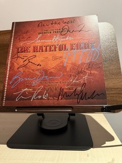 The Hateful Eight Promo Brochure Roadshow Presentation Kurt Russell Tarantino