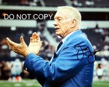 Jerry Jones DALLAS COWBOYS Signed Autographed REPRINT 8x10 Photo RP