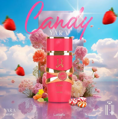Yara Candy by Lattafa EDP Perfume Spray for Women Brand New 3.4 OZ