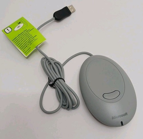 Microsoft 1052 1053 Wireless Laser Mouse 6000 Silver (B5V-00001) Tested Works - Picture 8 of 9