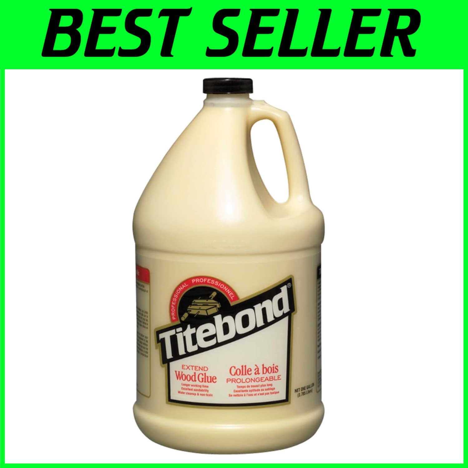 Professional Grade Wood Glue, Stronger Than Wood, Gallon