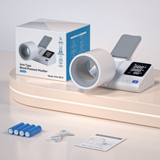 Automatic Upper Arm Blood Pressure Monitor 510 k Cleared, Large LCD Screen
