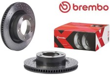 2x Bremsscheibe Brembo 09.C500.1X 2 Bremsscheiben Vorderachse Vorne für Toyota