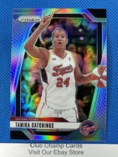 2024 #40 Tamika Catchings Panini Prizm WNBA Silver Prizm Fever